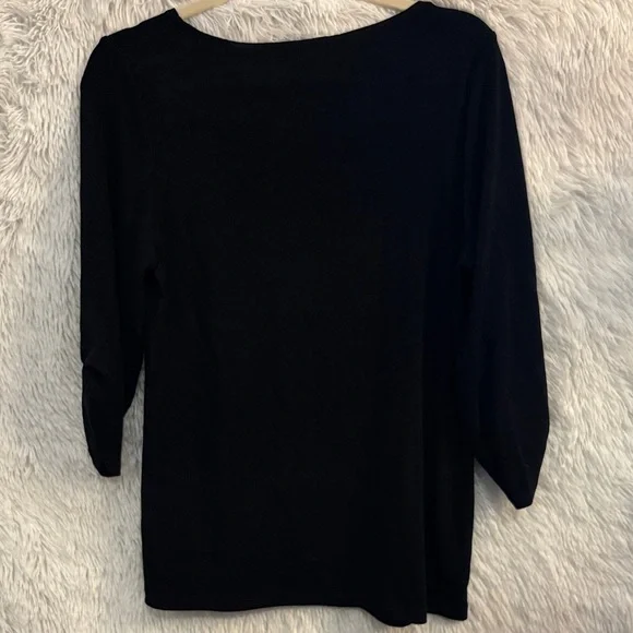 Travelers by Chicos 3/4 Sleeve Blouse Size Medium - Picture 5 of 5